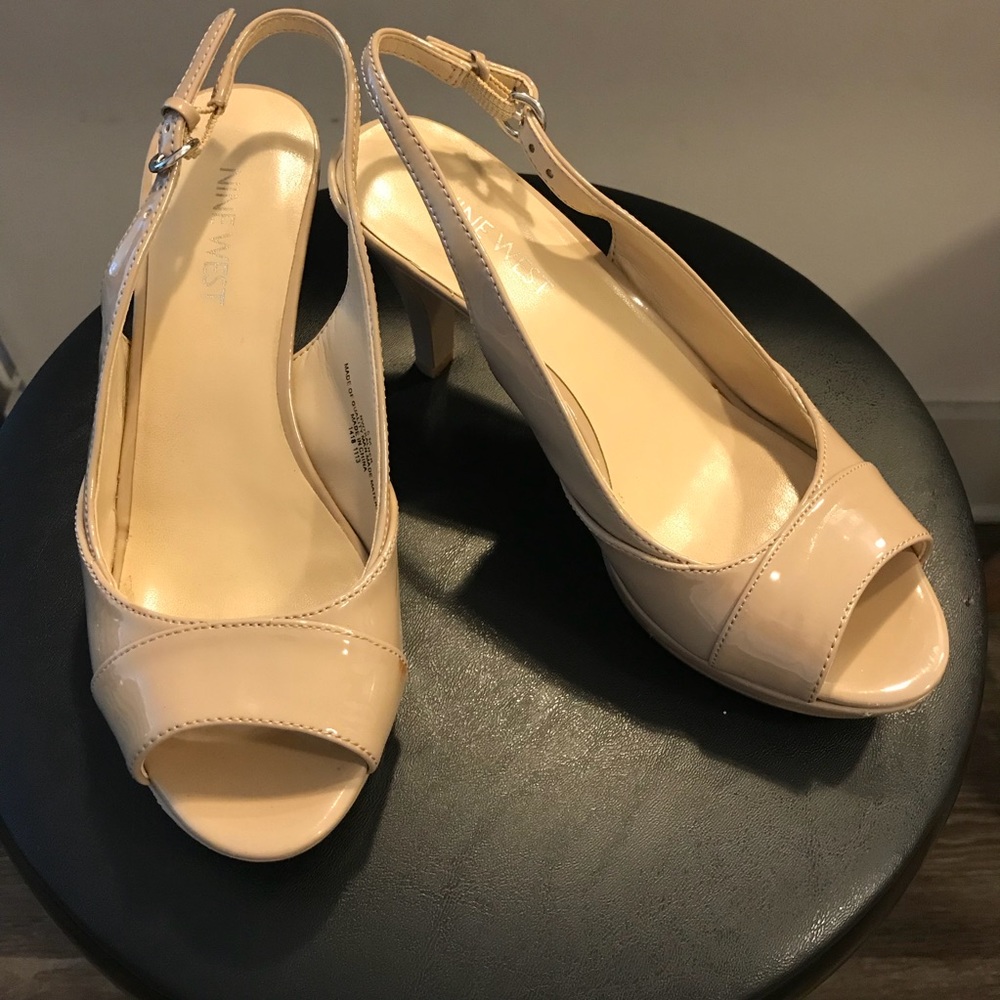 Nine West Slingback Platform